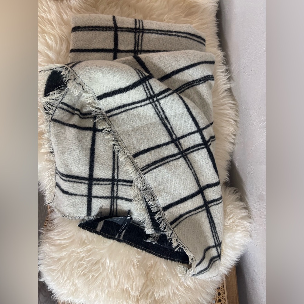Wool blend Zara scarf